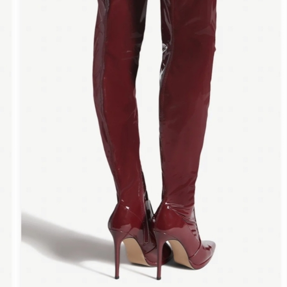 Over knee heeled boots - Picture 2 of 6